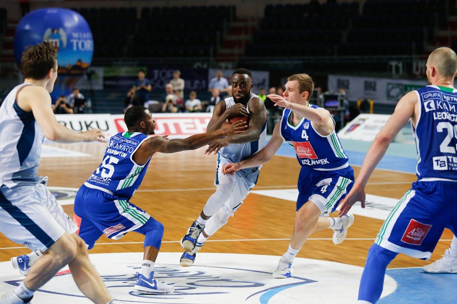 22.04.2017 r., Mecz Anwil Włocławek kontra Polski Cukier Toruń, fot. Mikołaj Kuras