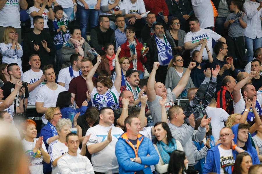 22.04.2017 r., Mecz Anwil Włocławek kontra Polski Cukier Toruń, fot. Mikołaj Kuras