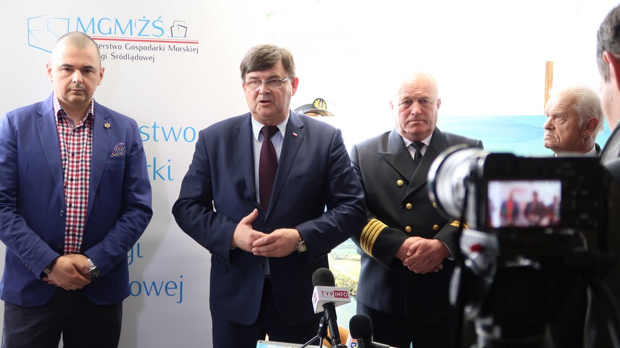 27.04.2017 r., Zakończenie rejsu kontenerowego w Warszawie, fot. Rafał Modrzewski