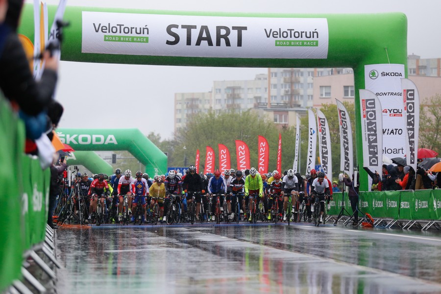 Wyścig kolarzy-amatorów Velo Toruń, fot. Mikołaj Kuras