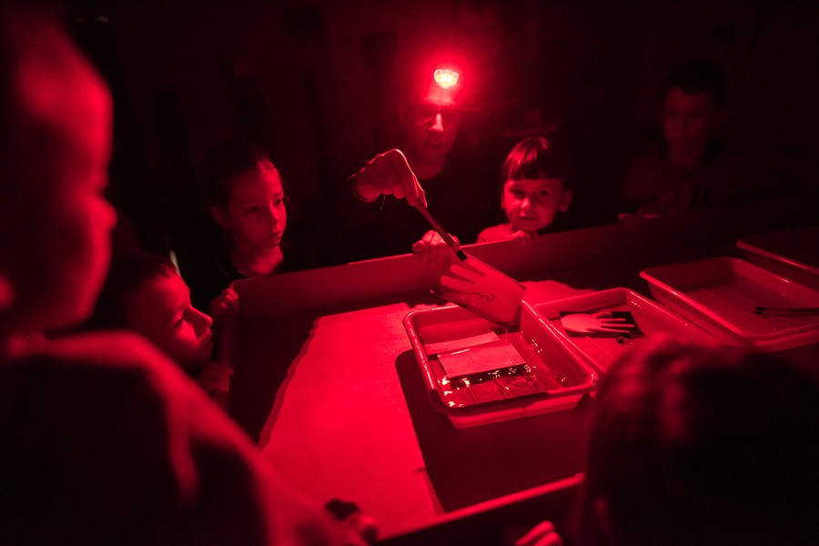 Warsztaty fotograficzne dla dzieci w Muzeum Fotografii w Bydgoszczy, fot. Tymon Markowski