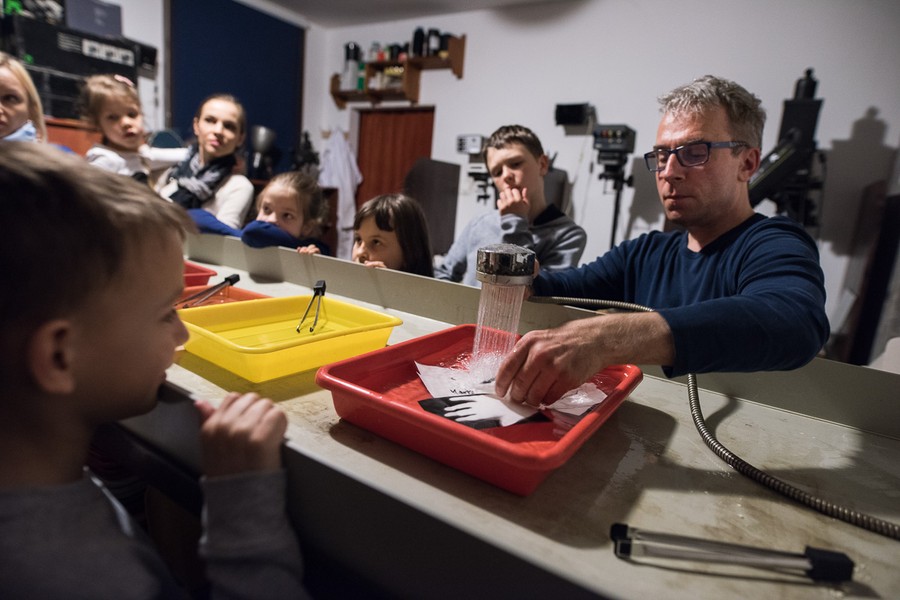 Warsztaty fotograficzne dla dzieci w Muzeum Fotografii w Bydgoszczy, fot. Tymon Markowski