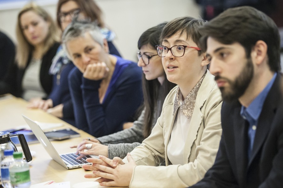Spotkanie marszałka Piotra Całbeckiego z reprezentacją ALDA, fot. Andrzej Goiński/UMWKP