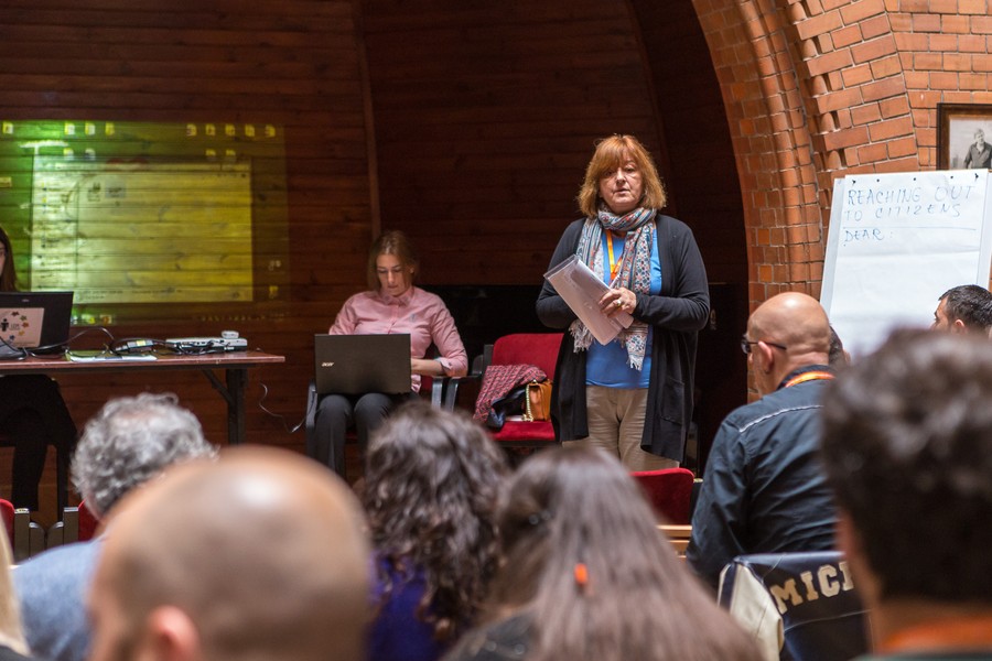 Targi dobrych praktyk podczas spotkania ALDA w Toruniu, fot. Szymon Zdziebło/tarantoga.pl dla UMWKP