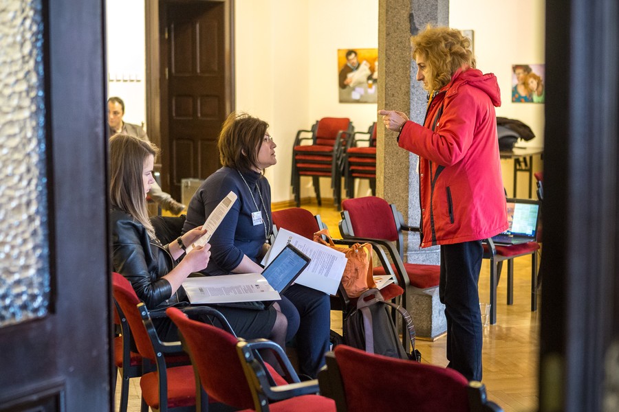 Targi dobrych praktyk podczas spotkania ALDA w Toruniu, fot. Szymon Zdziebło/tarantoga.pl dla UMWKP