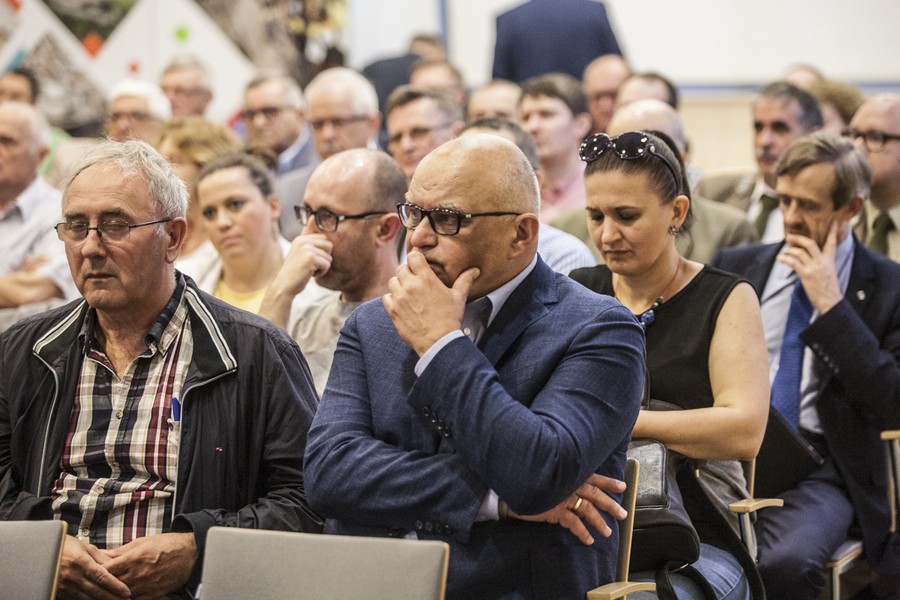 Szkolenie obronne kadry kierowniczej Urzędu Marszałkowskiego i wojewódzkich samorządowych jednostek organizacyjnych oraz samorządów należących do Stowarzyszenia Salutaris, fot. Andrzej Goiński