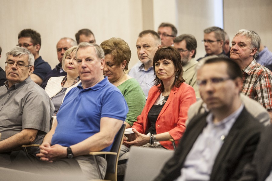 Szkolenie obronne kadry kierowniczej Urzędu Marszałkowskiego i wojewódzkich samorządowych jednostek organizacyjnych oraz samorządów należących do Stowarzyszenia Salutaris, fot. Andrzej Goiński