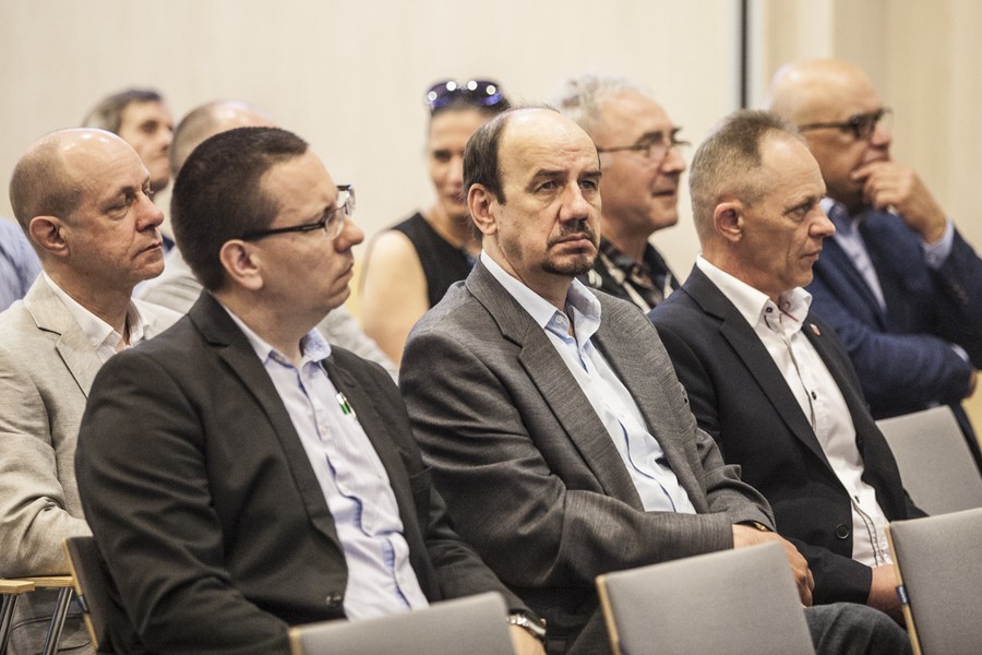 Szkolenie obronne kadry kierowniczej Urzędu Marszałkowskiego i wojewódzkich samorządowych jednostek organizacyjnych oraz samorządów należących do Stowarzyszenia Salutaris, fot. Andrzej Goiński