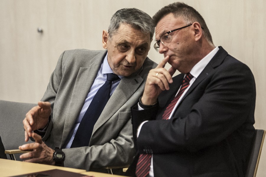 Szkolenie obronne kadry kierowniczej Urzędu Marszałkowskiego i wojewódzkich samorządowych jednostek organizacyjnych oraz samorządów należących do Stowarzyszenia Salutaris, fot. Andrzej Goiński