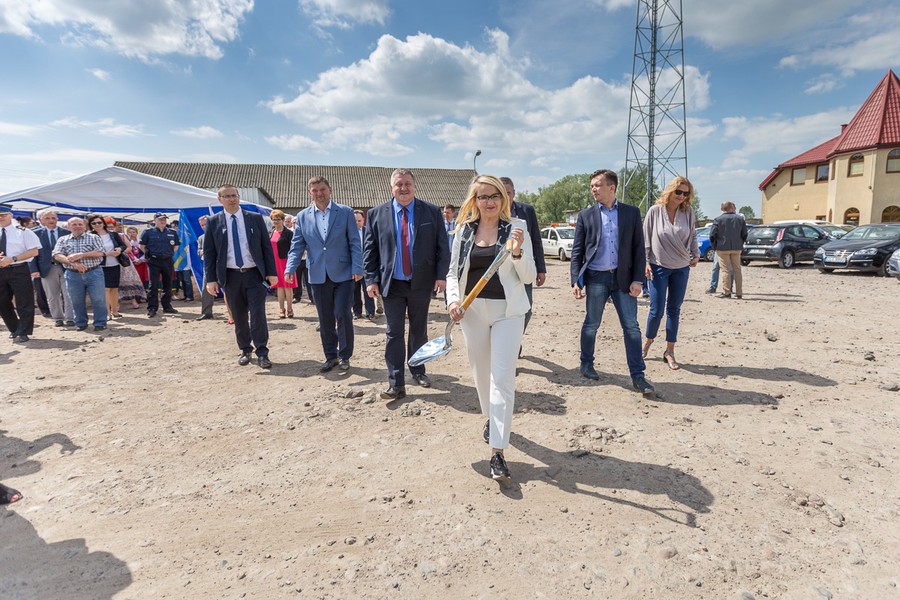 23.05.2017 r., Uroczyste rozpoczęcie budowy drogi nr 559 z Lipna do granicy województwa, fot. Szymon Zdziebło/tarantoga.pl dla UMWKP