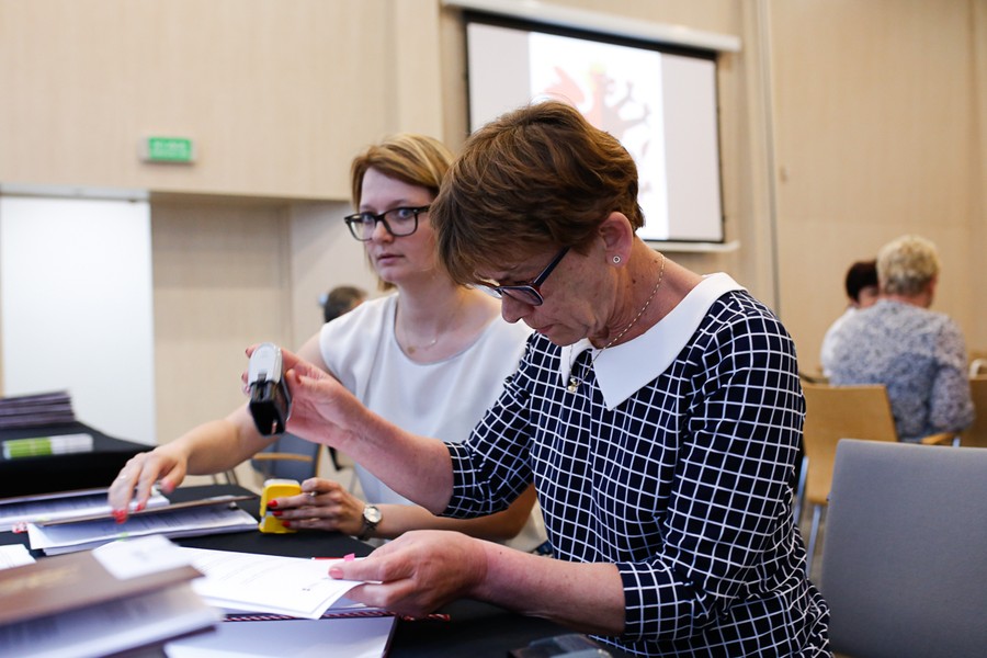 Uroczyste podpisanie umów w Urzędzie Marszałkowskim, fot. Mikołaj Kuras