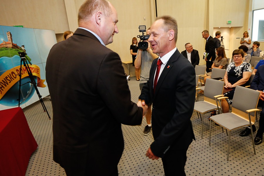 Uroczyste podpisanie umów w Urzędzie Marszałkowskim, fot. Mikołaj Kuras