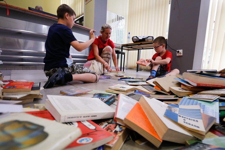 Noc w Bibliotece w Książnicy Kopernikańskiej, fot. Mikołaj Kuras