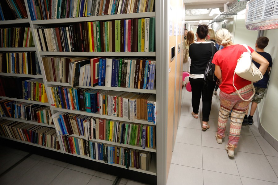 Noc w Bibliotece w Książnicy Kopernikańskiej, fot. Mikołaj Kuras