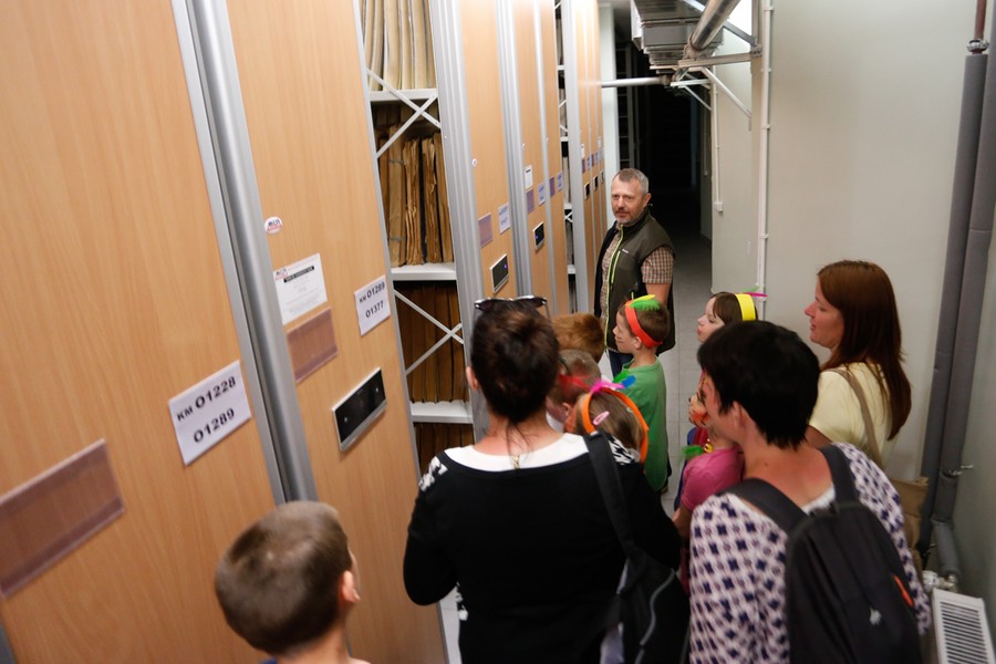 Noc w Bibliotece w Książnicy Kopernikańskiej, fot. Mikołaj Kuras