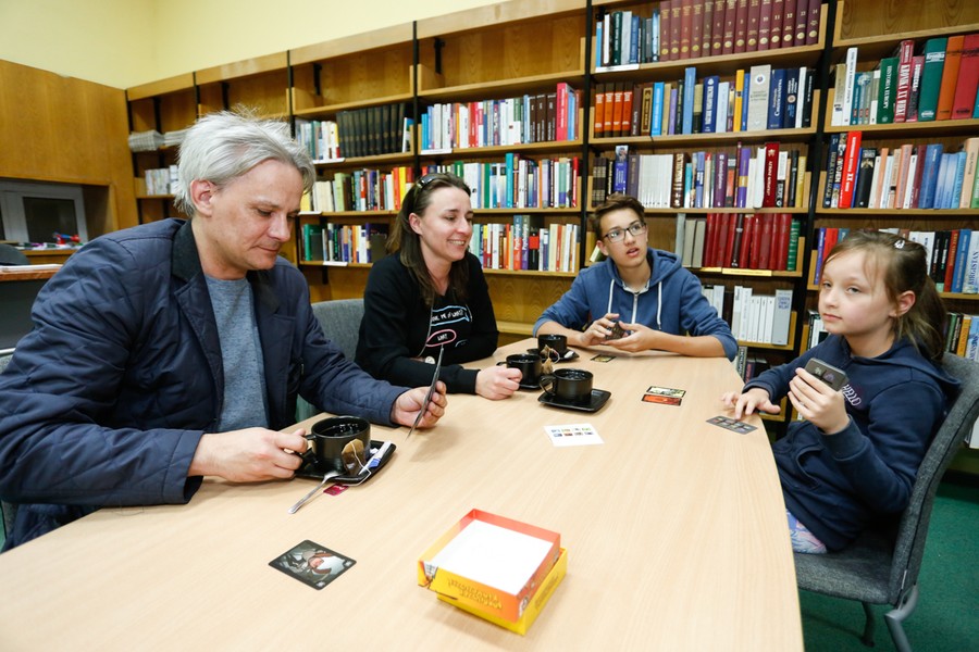 Noc w Bibliotece w Książnicy Kopernikańskiej, fot. Mikołaj Kuras