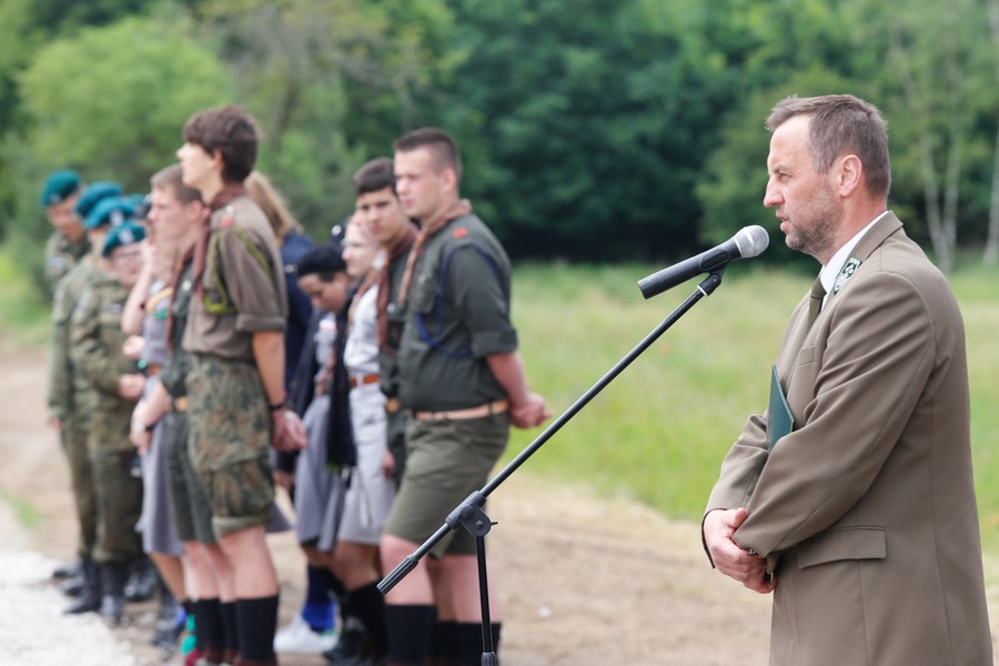 Uroczyste odsłonięcie obelisku w Chorabiu, fot. Mikołaj Kuras