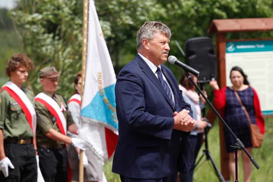 Uroczyste odsłonięcie obelisku w Chorabiu, fot. Mikołaj Kuras