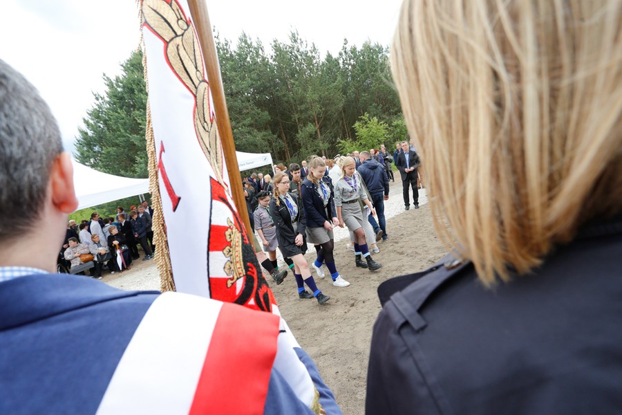 Uroczyste odsłonięcie obelisku w Chorabiu, fot. Mikołaj Kuras