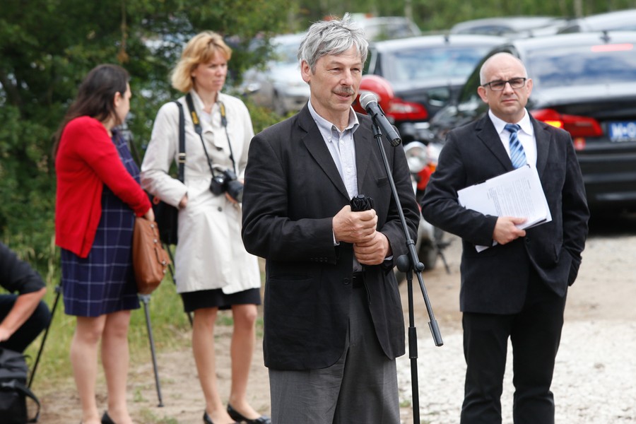 Uroczyste odsłonięcie obelisku w Chorabiu, fot. Mikołaj Kuras