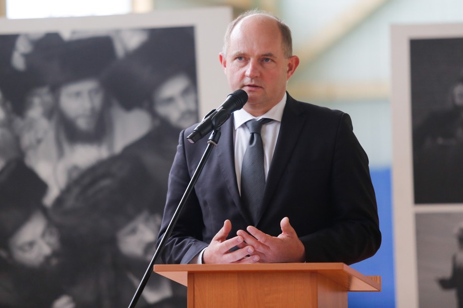 Uroczyste odsłonięcie obelisku w Chorabiu, fot. Mikołaj Kuras