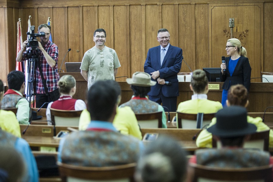 Polonijny Zespół Pieśni i Tańca Wisła w Toruniu, fot. Andrzej Goiński/ UMWKP