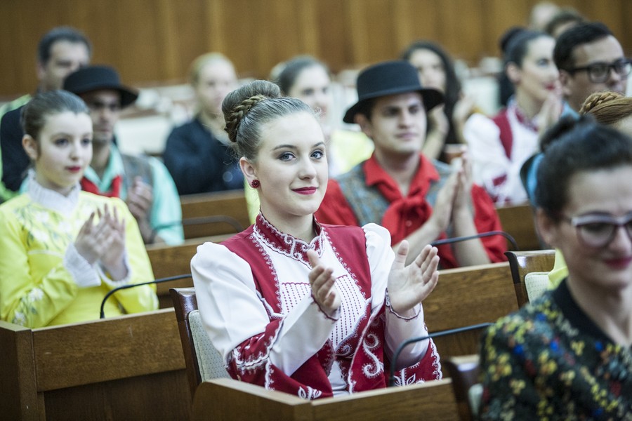 Polonijny Zespół Pieśni i Tańca Wisła w Toruniu, fot. Andrzej Goiński/ UMWKP