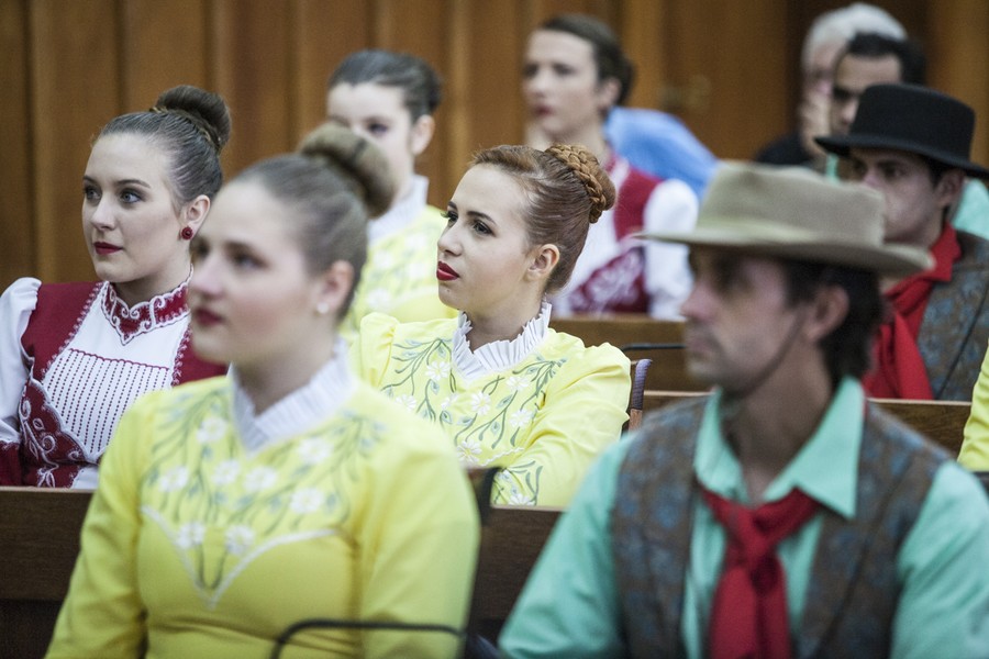 Polonijny Zespół Pieśni i Tańca Wisła w Toruniu, fot. Andrzej Goiński/ UMWKP