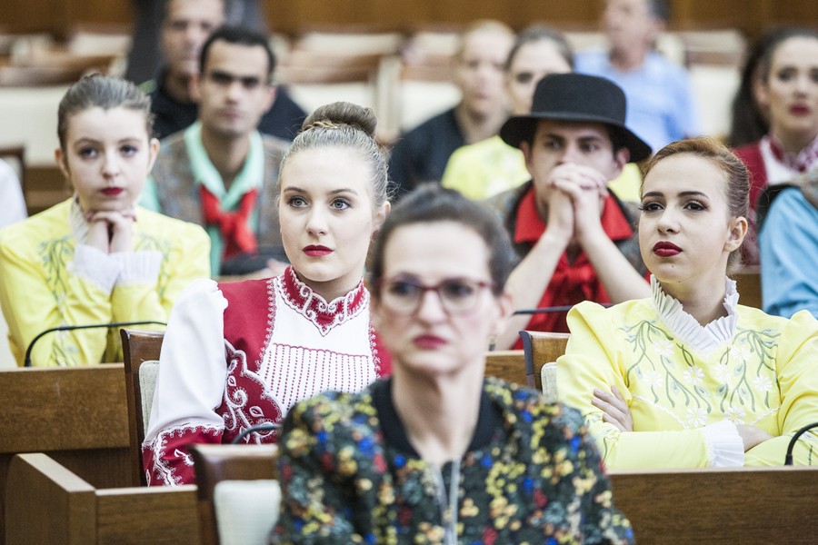 Polonijny Zespół Pieśni i Tańca Wisła w Toruniu, fot. Andrzej Goiński/ UMWKP