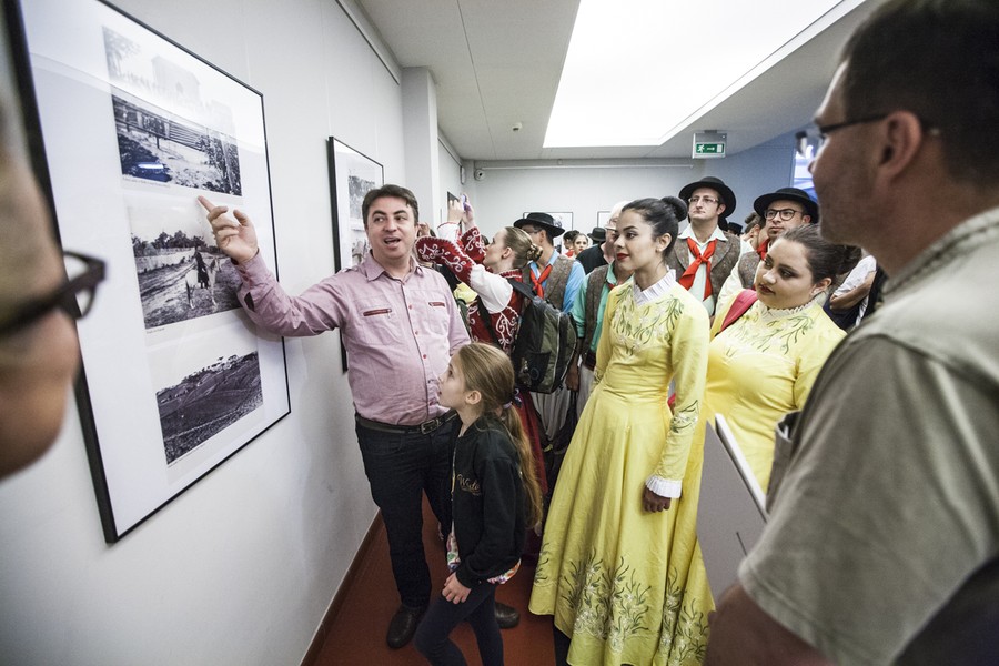 Polonijny Zespół Pieśni i Tańca Wisła w Toruniu, fot. Andrzej Goiński/ UMWKP