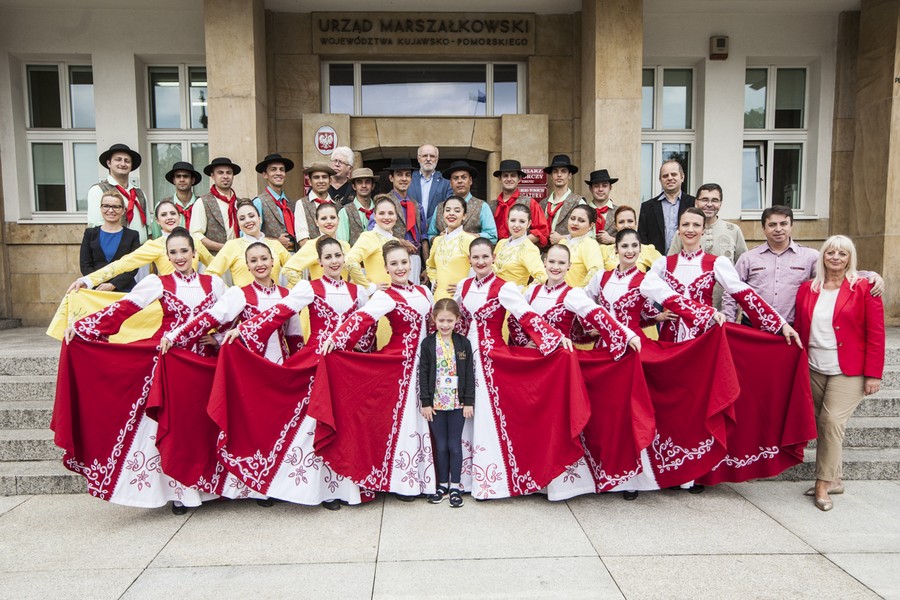 Polonijny Zespół Pieśni i Tańca Wisła w Toruniu, fot. Andrzej Goiński/ UMWKP