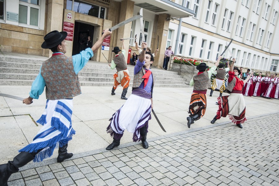 Polonijny Zespół Pieśni i Tańca Wisła w Toruniu, fot. Andrzej Goiński/ UMWKP