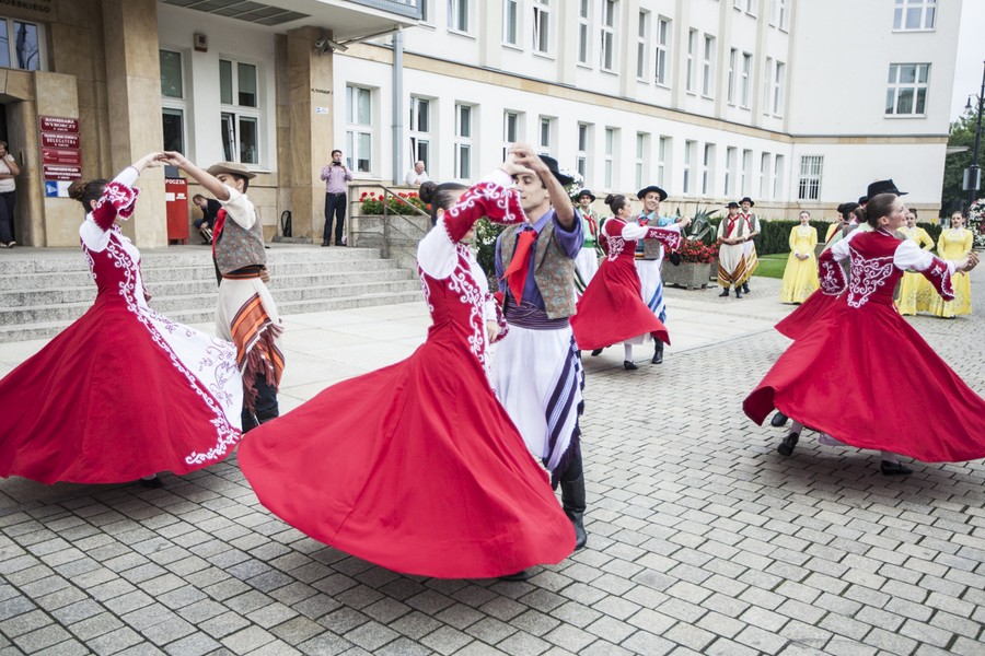 Polonijny Zespół Pieśni i Tańca Wisła w Toruniu, fot. Andrzej Goiński/ UMWKP