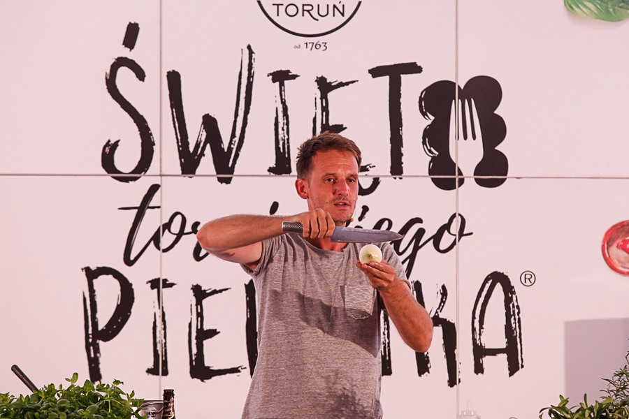 "W tym roku Święto Toruńskiego Piernika odbyło się na Błoniach Nadwiślańskich oraz w Muzeum Toruńskiego Piernika" - fot. Mikołaj Kuras