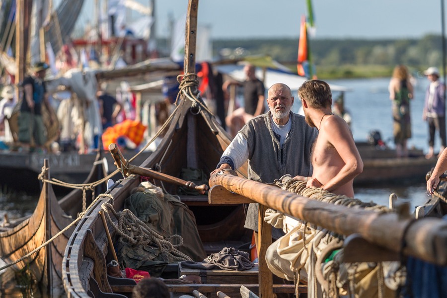 "Święto Wisły w Ciechocinku - parada łodzi i kiermasz regionalny" - fot. Szymon Zdziebło / www.tarantoga.pl