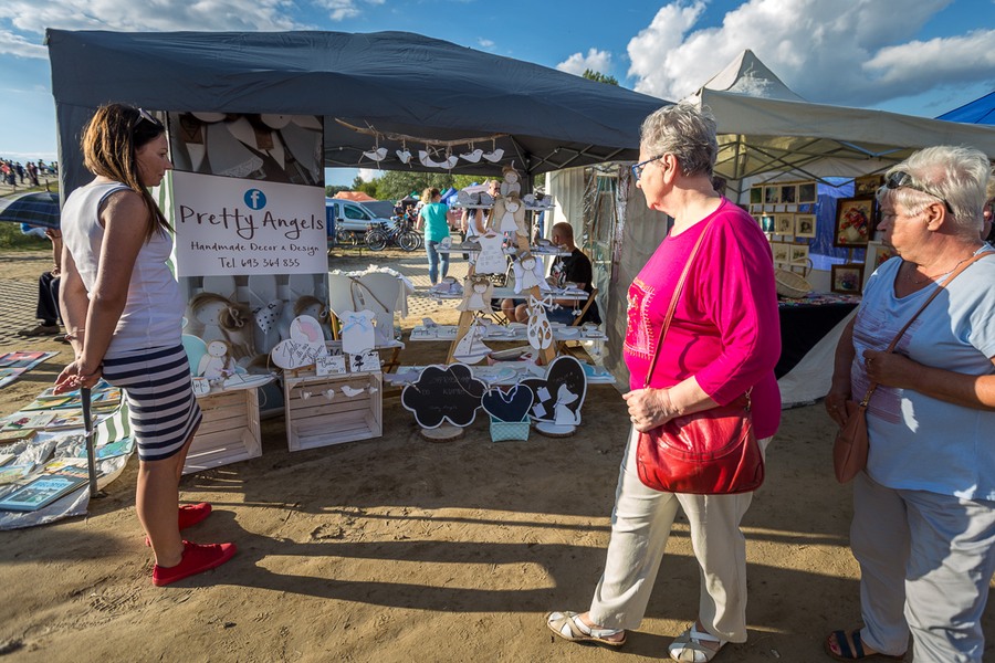 "Święto Wisły w Ciechocinku - parada łodzi i kiermasz regionalny" - fot. Szymon Zdziebło / www.tarantoga.pl