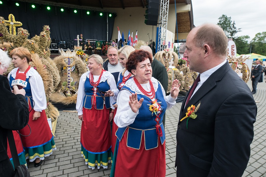 Dożynki wojewódzkie, Świecie 2017, fot. Tymon Markowski