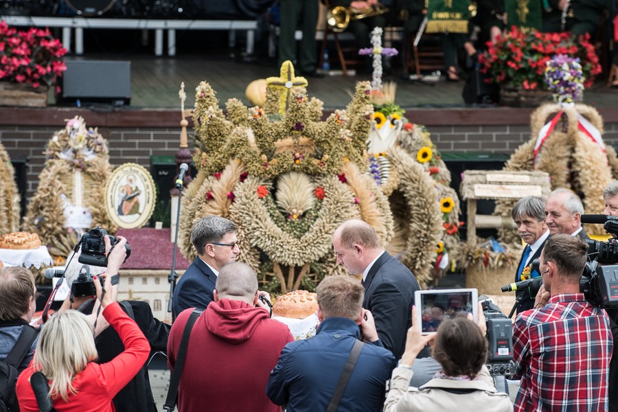 Dożynki wojewódzkie, Świecie 2017, fot. Tymon Markowski