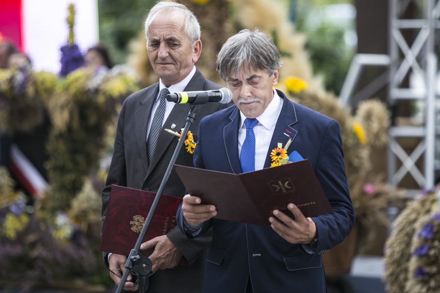 Dożynki wojewódzkie, Świecie 2017, fot. Andrzej Goiński