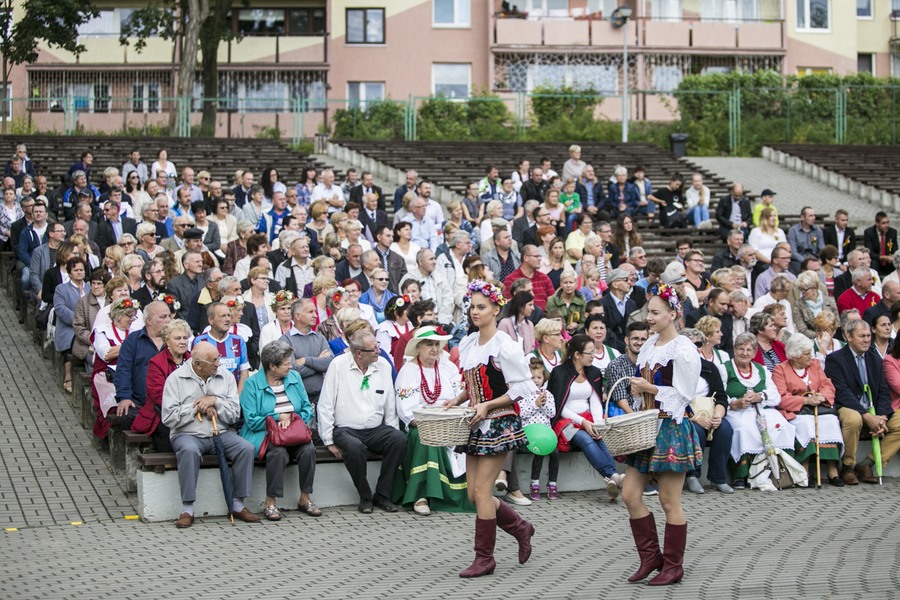 Dożynki wojewódzkie, Świecie 2017, fot. Andrzej Goiński