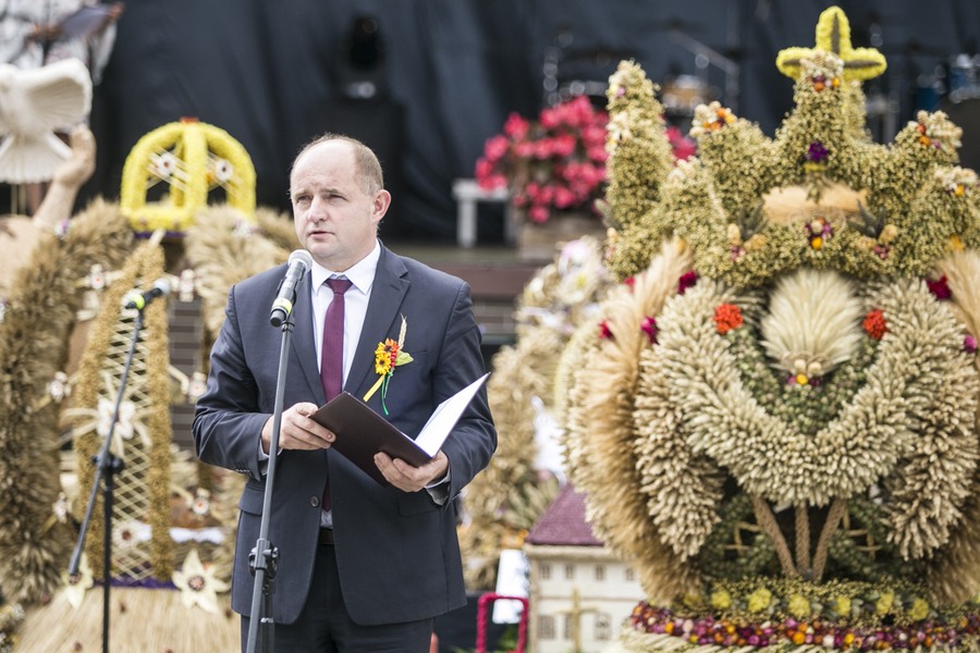 Dożynki wojewódzkie, Świecie 2017, fot. Andrzej Goiński