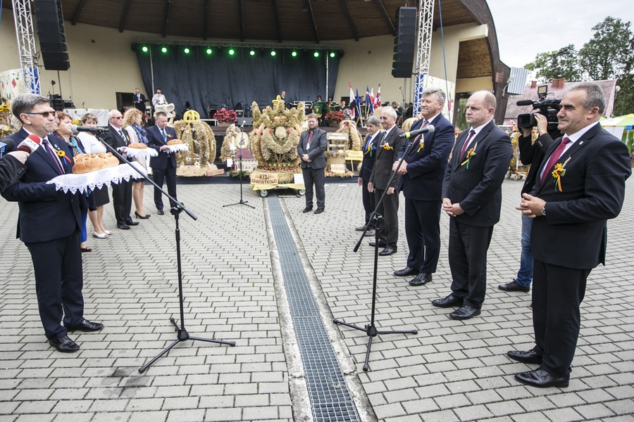 Dożynki wojewódzkie, Świecie 2017, fot. Andrzej Goiński