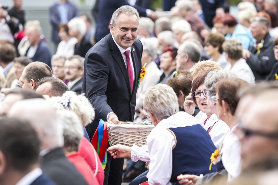 Dożynki wojewódzkie, Świecie 2017, fot. Andrzej Goiński