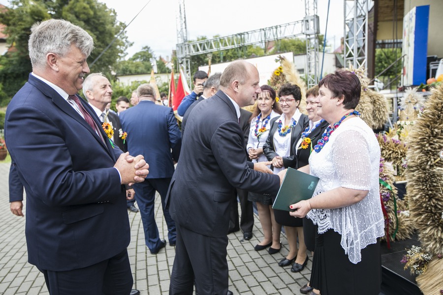Dożynki wojewódzkie, Świecie 2017, fot. Andrzej Goiński