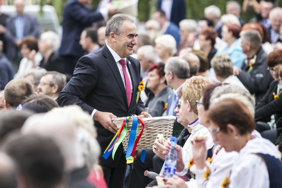 Dożynki wojewódzkie, Świecie 2017, fot. Andrzej Goiński