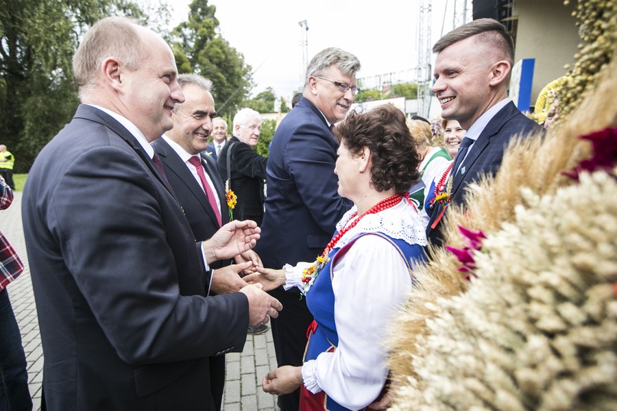 Dożynki wojewódzkie, Świecie 2017, fot. Andrzej Goiński
