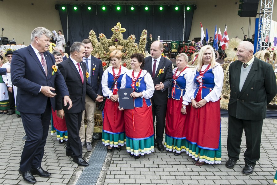 Dożynki wojewódzkie, Świecie 2017, fot. Andrzej Goiński