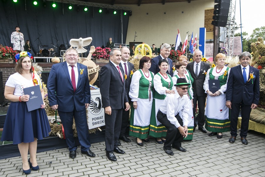 Dożynki wojewódzkie, Świecie 2017, fot. Andrzej Goiński