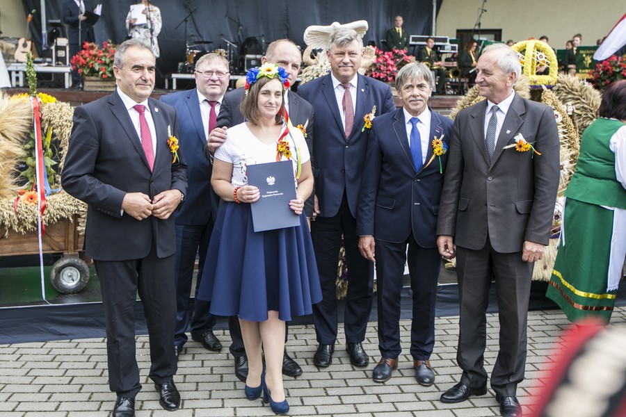 Dożynki wojewódzkie, Świecie 2017, fot. Andrzej Goiński
