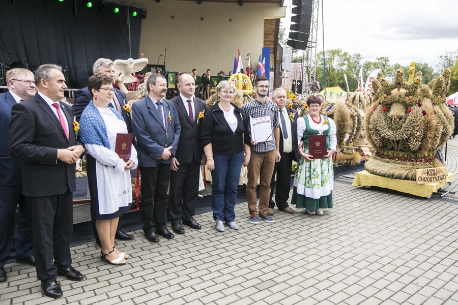 Dożynki wojewódzkie, Świecie 2017, fot. Andrzej Goiński
